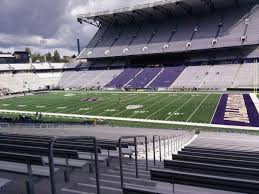 Husky Stadium Section 102 Row 40 Seat 25 Washington