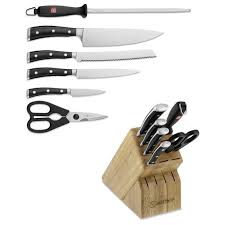 Wusthof Classic Ikon 7 Piece Knife Block Set Knife Block Set Wusthof Knives Ceramic Knife Set