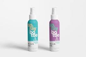 Plastic Spray Bottle Mockups Plastic Spray Bottle Bottle Mockup Cosmetics Mockup