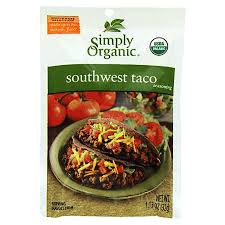 Food & beverages seasonings & spices seasoning blends. Simply Organic Southwest Taco Seasoning Hispanic Sendik S Food Market