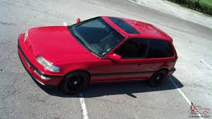 1989 Honda Civic Si Hatchback 3-Door 1.6L Turbo DOHC ZC JDM Civic ...