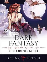 Find many great new & used options and get the best deals for gothic coloring books for adults day of the dead sugar skull coloring book by gothic coloring gothic coloring book (2016. Dark Fantasy Coloring Book Buch Kartoniert Selina Fenech