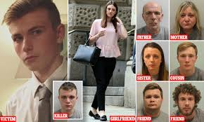 Five members of same family are sentenced over death of teen, 18