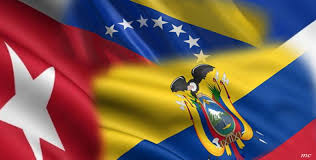 Júnior moreno de venezuela disputa un balón con moises caicedo de ecuador, durante el partido la tri enfrentará a venezuela el domingo 20 de junio, por la tercera fecha del grupo b, en la ciudad. Radio Havana Cuba Cuba And Venezuela Evaluate Bilateral Cooperation