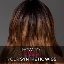 Hold wig or topper under cool running water. How To Revive Your Synthetic Wigs Sensationnel