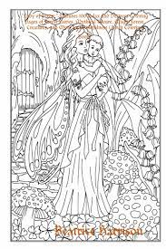 Enter the magical world of fairies, elves, and many other mythical creatures. Lady Of Forest Features 100 Relax And Destress Coloring Pages Of Forest Fairies Mythical Nature Magic