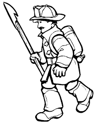 Simple coloring level fire engine or fire. Free Coloring Pages For Firefighters Coloring Pages Blog Large