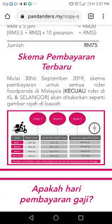 Foodpanda malaysia managing director sayantan das said the new scheme, which took effect on sept 30, covered about 3,900 or 30 per cent of riders in kuala lumpur, das said riders received a base pay of rm4 per hour and between rm3 and rm5 per order. What Is The Salary Of Foodpanda Delivery Boy