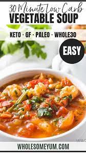 The Best Keto Low Carb Vegetable Soup Recipe The Best Vegetable Soup Recipe Ever Vegetable Soup Healthy Best Vegetable Soup Recipe Low Carb Vegetable Soup