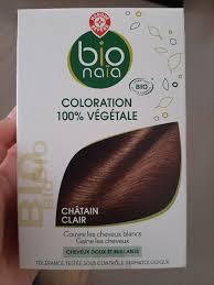 Le choix d'une coloration végétale ou d'un henné est. Bio Naia Coloration 100 Vegetale Chatain Clair Inci Beauty