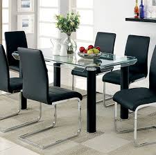 Ultra modern styling is exemplified with the design of the feister ultra modern collection. Walkerville I Tempered Glass Dining Table