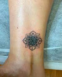 Ankle Tattoo As A Cover Up Smalltattoo Coverup Mandalatattoo Luckycactustattoo Cover Tattoo Ankle Tattoo Cover Up Cover Up Tattoos For Women