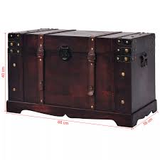 Immaculate vintage english banded coffee table trunk chest. Trunks Chests Large Trunk Wood Treasure Chest Home Antique Storage Blanket Box Coffee Table Uk Home Garden