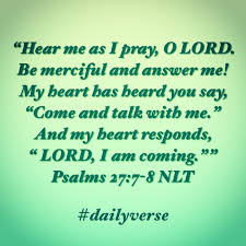 He will conceal me under the cover of his tent; Psalms 27 7 8 Loose Him And Let Him Go
