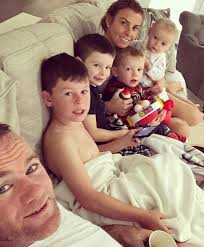Family info for Wayne Rooney, Coleen Rooney and their 4 sons