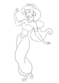 Next, draw two intersecting lines across the. How To Draw Princess Jasmine Step By Step Learn How To Draw