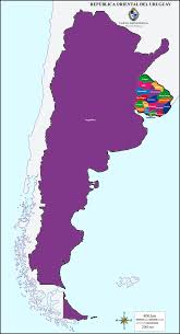 Buenos aires ciudades más grandes: Mapa Politico De La R O Del Uruguay Version Completa 20 Departamentos Uruguay