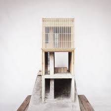 Maison Familiale Antoine Dufour Architectes Architecture Model Maquette Architecture Minimalist Architecture