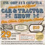 USV-OHP FFA Car and Tractor Show