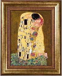 Munch reprezentuje „śmiertelne pożądanie seksualne: Obraz Pocalunek Produkty Goebel Artysci Goebel A Gustav Klimt Produkty Goebel Asortyment Obrazy Salon Porcelany Pl
