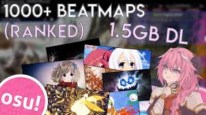1 000 Beatmap Pack Download Ranked Maps Youtube Osu!gatari is the best private osu! beatmap pack download ranked maps