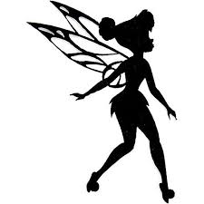 Tinkerbell Silhouette Fairy Silhouette Disney Silhouettes Silhouette