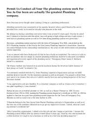 The most common business structure types are the sole proprietorship, partnership, limited. Permit Us Conduct All Your The Plumbing System Work For You As Our Te