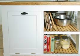There are 993 kitchen trash can for sale on etsy, and. Diy Kitchen Island With Trash Storage Shades Of Blue Interiors