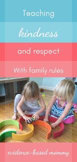 The Only Three Family Rules You Need Plus Cute Printable List Evidence Based Mommy Discipline Kids Teaching Kids Respect Family Rules