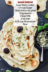 Easy Homemade Naan Bread In 2020 Naan Bread Homemade Naan Bread Naan