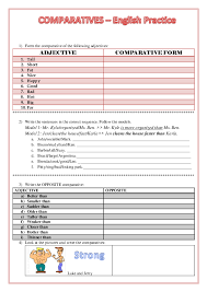 Learn the rules for forming comparative and superlative adjective in english grammar. Doc Adjective Comparative Form Ebelin Huaman Academia Edu