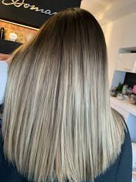 blonde balayage frisur lange haare blond braun