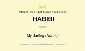 What Does Habibi Mean Definition Of Habibi Habibi Stands For My Darling Arabic By Acronymsandslang Com