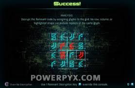Mass effect andromeda remnant decryption puzzle rules · a glyph must be inside every grid space · no row can include repeats of the same glyph · no . Mass Effect Andromeda Glyph Puzzle Solutions Locations