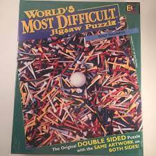 The great lakes basin : Worlds Most Difficult Jigsaw Puzzle Golf Madness 15 In 529 Pieces Double Sided Difficult Jigsaw Puzzles Jigsaw Puzzles Jigsaw