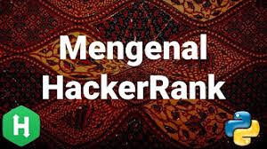 Check spelling or type a new query. Latihan Soal Pemrograman Python Dengan Hackerrank Youtube