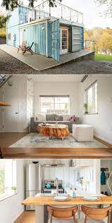 Julianna Carlson Builds Her Own Two Story Shipping Container Home Imagenes Efectivas Que Le Propo Building A Container Home Tiny House Design Tiny House Plans
