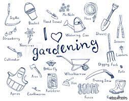 Maybe you would like to learn more about one of these? Gardening Tools With Names Stock Vector Adobe Stock