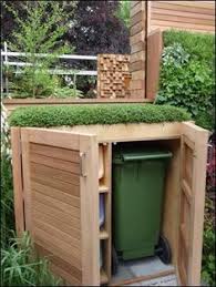 Trash storage sheds come in all sorts of sizes and materials. 78 Garbage Storage Ideas Garbage Storage Shed Storage Storage