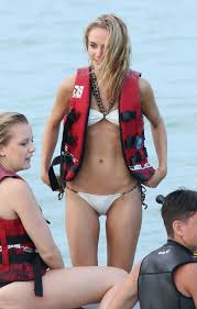 Kimberley Garner White Bikini Bottom Cameltoe Pic | Sex.com
