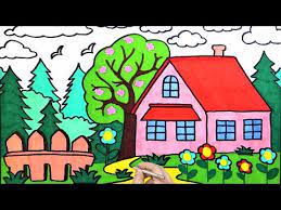 Diy giant garden art coneflowers garden art dollar tree create the diy glass garden art totem for a straightforward home project. Easy Garden Drawing For Children Contoh Soal Pelajaran Puisi Dan Pidato Populer