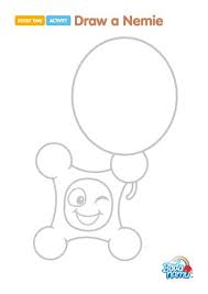 Draw Your Own Nemie Badanamu Learn To Read Stuff To Do Kids