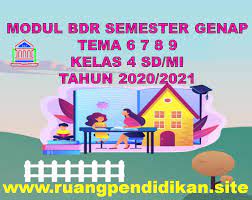 Tahun ajaran baru 2020 / 2021 kini telah telah dimulai semenjak 13 juli 2020 yang lalu. Modul Bdr Tema 6 7 8 9 Kelas 4 Sd Mi Semester 2 Kurikulum 2013 Ruang Pendidikan