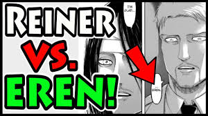 Titan was a professional esports organization founded in september 2013. Eren Vs Reiner Face To Face Attack On Titan Chapter 98 Review Shingeki No Kyojin 9th Youtube