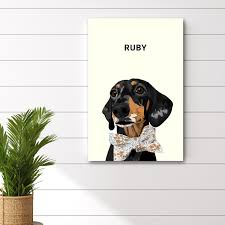Renaissance pet canvas from kings, queens, princess and many more. Custom Pet Portrait Canvas Jax Willow