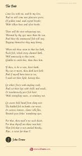 The Bait Poem By John Donne