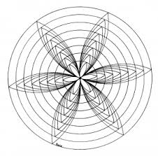 Coloriage paysage gratuit à imprimer. Coloriage De Rosaces Coloriages Pour Enfants