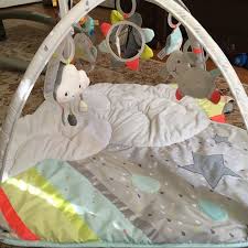 Skip Hop Silver Lining Cloud Gym Activity Mat Cheap Online