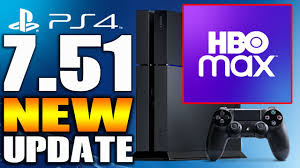 Ps4 7 51 Update System Software Safe Download New Ps4 App Hbo Max Youtube