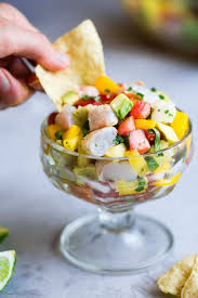 Try this grocery bag holder. Pineapple And Mango Shrimp Ceviche